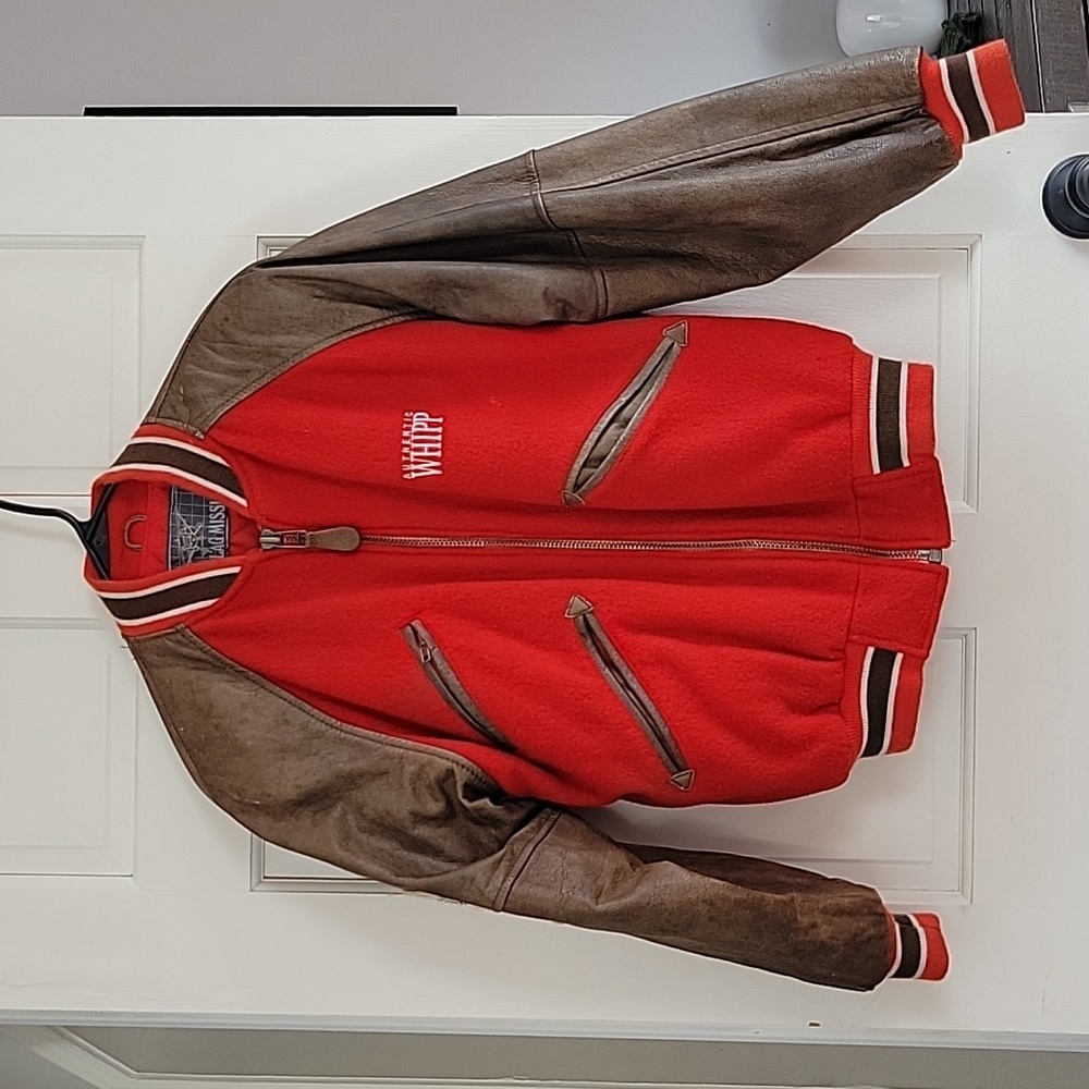 Vintage Authentic Whipp Bomber Jacket - Genuine Leather Bomber Jacket